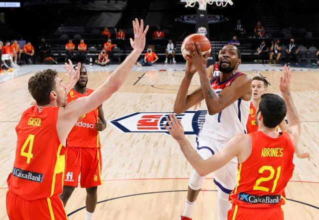 开云体育网址-热身赛结束!距离摘下金牌美国队还差六场比赛